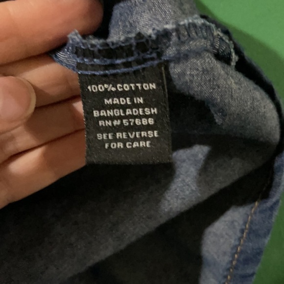 New Look Long Sleeves Button Up Blouse 100%Cotton Size L Like New - Picture 9 of 9